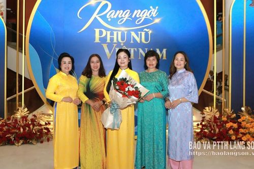 Lạng Sơn có 1 tập thể đạt Giải thưởng Phụ nữ Việt Nam năm 2026