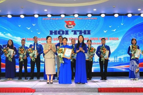 12 thí sinh tham gia Hội thi Bí thư Đoàn cơ sở giỏi năm 2026