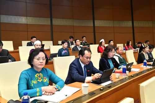 Đoàn Đại biểu Quốc hội tỉnh Lào Cai tham dự Kỳ họp thứ 2, Quốc hội khoá XVI và góp ý hoàn thiện dự án Luật Bưu chính (sửa đổi)