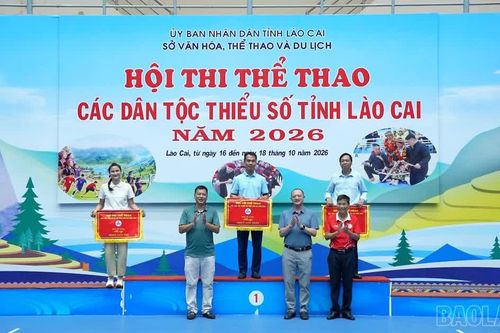 Sôi nổi Hội thi thể thao các dân tộc thiểu số tỉnh Lào Cai năm 2026