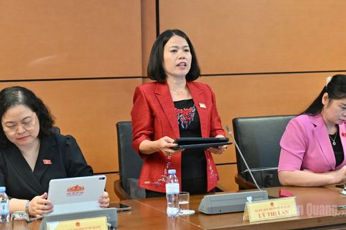 Đoàn ĐBQH tỉnh tham gia thảo luận tổ tại Kỳ họp thứ 2, Quốc hội khoá XVI