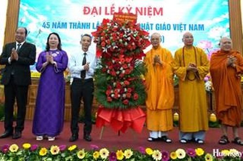 Kỷ niệm 45 năm thành lập Giáo hội Phật giáo Việt Nam