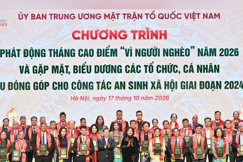 Phát động Tháng cao điểm 'Vì người nghèo' năm 2026