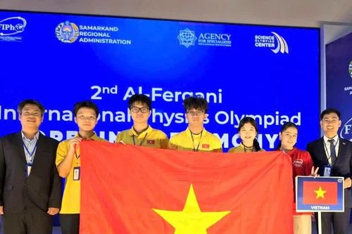 Việt Nam xếp thứ tư tại Olympic Vật lý Quốc tế Al-Fergani 2026