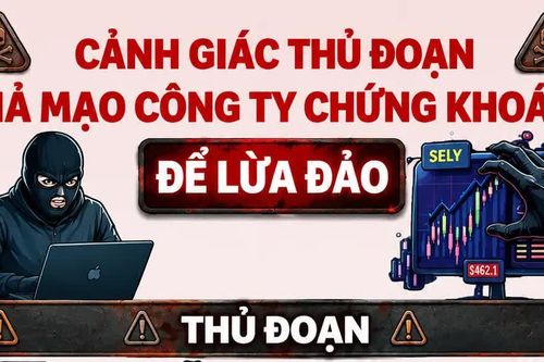Công an cảnh báo thủ đoạn lừa đảo giả mạo công ty chứng khoán