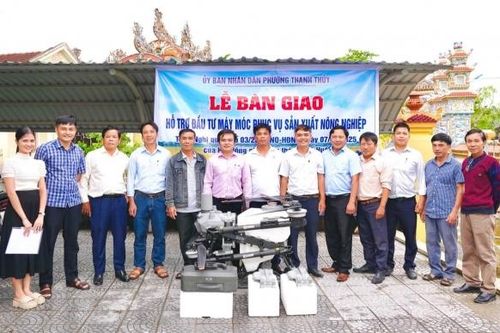 Ứng dụng máy bay không người lái - Hiện đại hóa nông nghiệp tại Huế