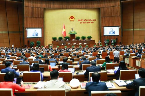 Toàn cảnh phiên khai mạc kỳ họp thứ 2, Quốc hội khoá XVI