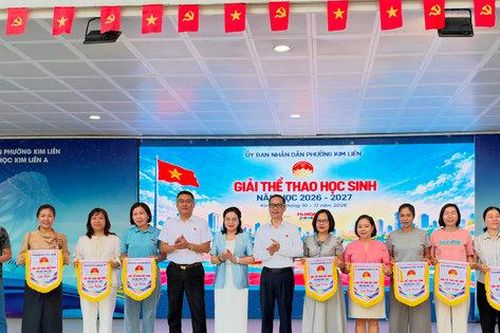 Phường Kim Liên khai mạc Giải Thể thao học sinh năm học 2026-2027