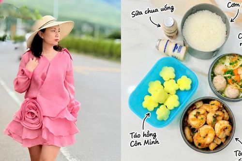 Hộp cơm trưa dinh dưỡng mẹ dậy từ 5h nấu cho con