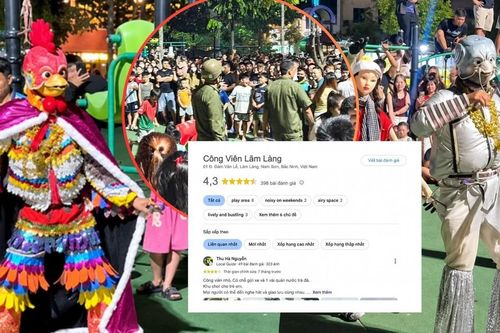 Công viên Lãm Làng náo loạn vì trào lưu livestream, lực lượng chức năng vào cuộc