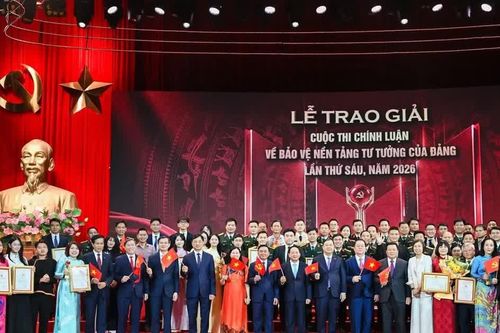 Trao giải Cuộc thi chính luận bảo vệ nền tảng tư tưởng của Đảng năm 2026