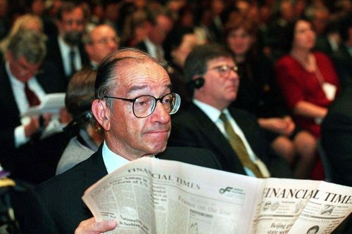 Thời kỳ Alan Greenspan trở thành biểu tượng của Phố Wall
