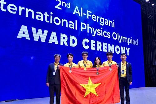 Học sinh Việt Nam đoạt 4/4 huy chương Olympic Vật lí Al-Fergani