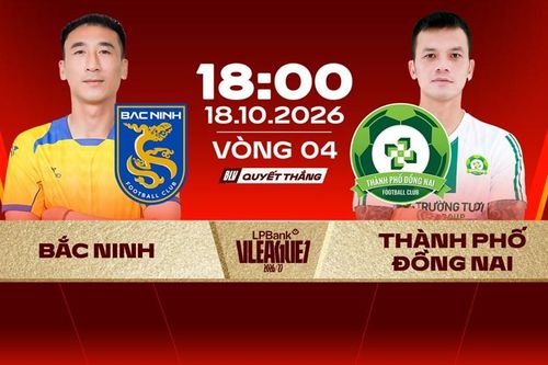 Nhận định trận đấu Bắc Ninh vs Đồng Nai, 18h00 ngày 18.10: Nội chiến tân binh