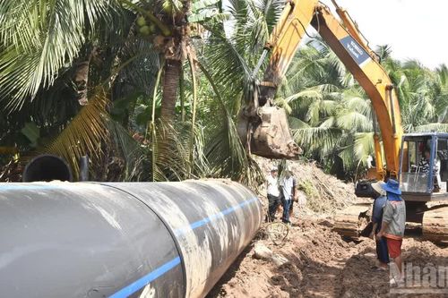 Triển khai nhanh dự án nhà máy nước thô liên vùng ở tỉnh Đồng Tháp-Tây Ninh-Vĩnh Long