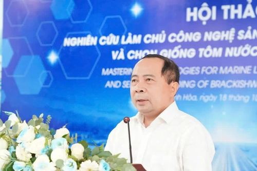 Làm chủ công nghệ sản xuất giống tôm tại Việt Nam