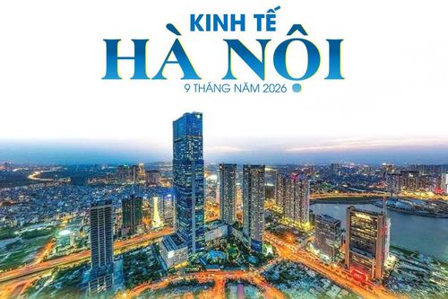 9 tháng năm 2026: Kinh tế Hà Nội tăng trưởng tích cực