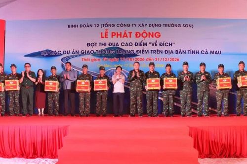 Cà Mau thi đua cao điểm 'về đích' các dự án giao thông trọng điểm