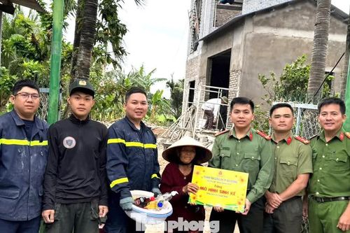 Trung úy công an sống đẹp từ những điều bình dị