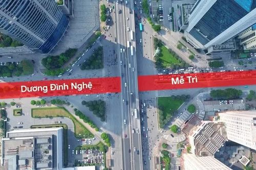 Hà Nội xén vỉa hè, chặt tỉa cây xanh xây hầm chui nghìn tỷ Dương Đình Nghệ - Mễ Trì