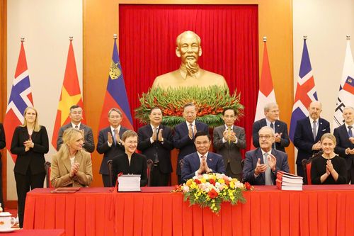 Việt Nam - EFTA chính thức ký kết Hiệp định Thương mại tự do