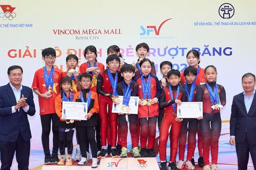 Hà Nội giành 19 HCV tại giải vô địch trẻ Trượt băng Quốc gia 2026