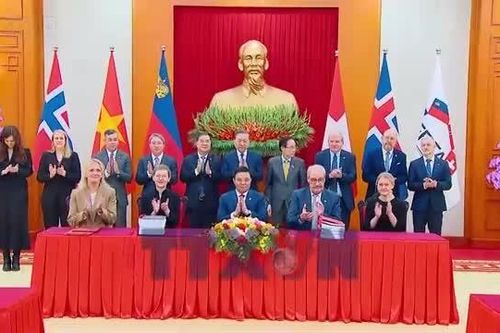 Lễ ký Hiệp định thương mại tự do giữa Việt Nam và các nước thành viên EFTA