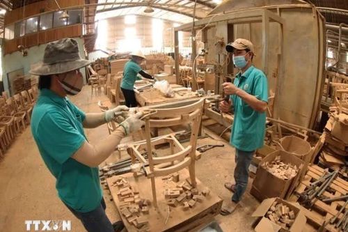 Khu gian hàng Việt Nam gây ấn tượng mạnh tại hội chợ nội thất quốc tế ở Mỹ