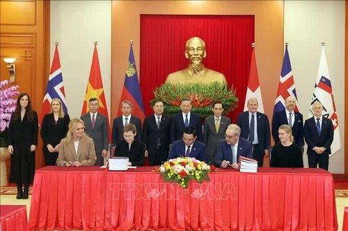 Báo Thái Lan đưa tin Việt Nam ký FTA với EFTA