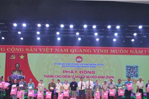 Phường An Hải phát động Tháng cao điểm vì người nghèo năm 2026