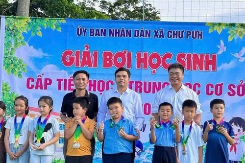 Chư Pưh tổ chức giải bơi học sinh năm 2026