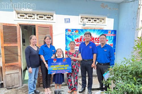 Khởi công sửa chữa ngôi nhà Khăn quàng đỏ ở phường Nha Trang