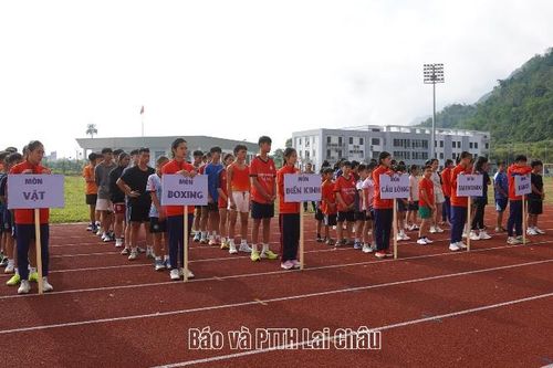 Lai Châu tuyển chọn vận động viên năng khiếu đợt II năm 2026