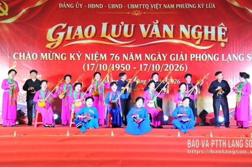 Đặc sắc đêm giao lưu văn nghệ “Lạng Sơn vang mãi bản hùng ca – Kỳ Lừa vững bước tương lai”