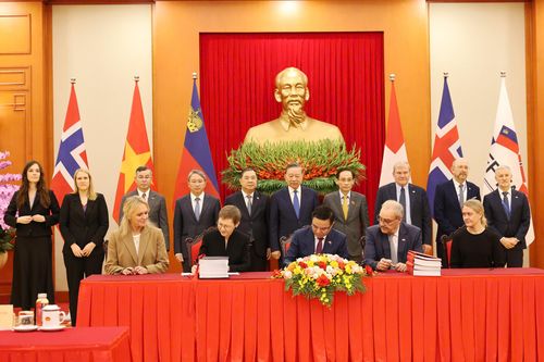 Chính thức kí kết Hiệp định Thương mại Tự do Việt Nam - EFTA