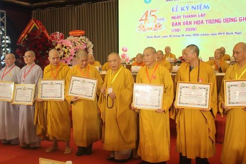 Ban Văn hóa Trung ương với 45 năm hình thành, gìn giữ và phát huy bản sắc văn hóa Phật giáo