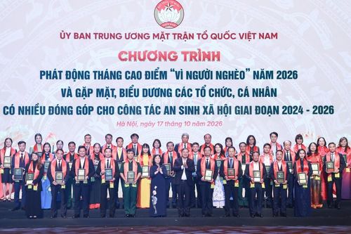 30 tổ chức đăng ký ủng hộ trên 366 tỷ đồng tại Tháng cao điểm 'Vì người nghèo' năm 2026