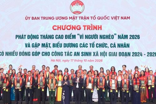 366 tỷ đồng ủng hộ Chương trình 'Vì người nghèo' năm 2026 nhằm thúc đẩy giảm nghèo bằng sinh kế bền vững