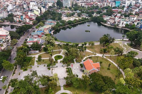 Bên trong công viên hơn 26ha ở Hà Nội trước khi điều chỉnh quy hoạch