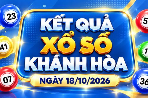 XSKH 18/10 - Kết quả xổ số Khánh Hòa hôm nay 18/10/2026