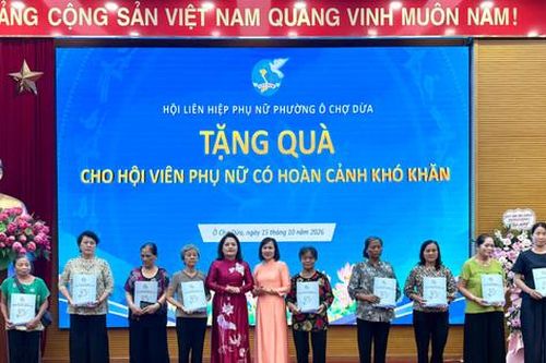 Phụ nữ Ô Chợ Dừa lan tỏa yêu thương