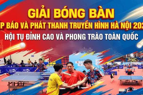Giải Bóng bàn Cúp Báo và Phát thanh, Truyền hình Hà Nội 2026: Hội tụ đỉnh cao và phong trào toàn quốc