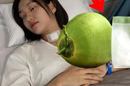 Cô gái 26 tuổi suýt tử vong vì uống 1 lít nước dừa mỗi ngày để giảm cân
