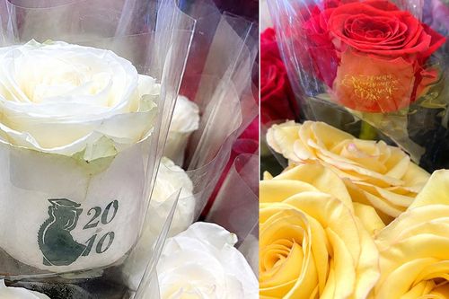 Quà 20/10 độc lạ: Hoa hồng in hình áo dài, lan hồ điệp 5 triệu đồng/chậu