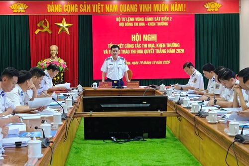 Vùng Cảnh sát biển 2 nổi bật với phong trào Thi đua Quyết thắng năm 2026