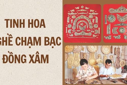 Tinh hoa nghề chạm bạc Đồng Xâm