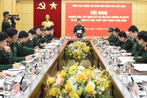 Nghiên cứu, xây dựng Chỉ thị của Ban Thường vụ Quân ủy Trung ương về chấp hành kỷ luật, pháp luật trong toàn quân