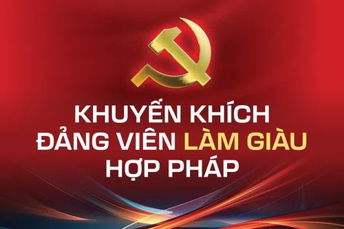 Khuyến khích đảng viên làm giàu hợp pháp
