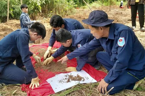 Đội K93 tìm kiếm, quy tập thêm 2 hài cốt liệt sĩ tại xã Ô Lâm, An Giang
