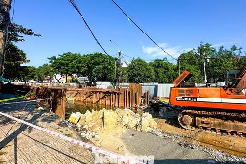 Cận cảnh công trường dự án 130 tỷ đồng chậm tiến độ ở Đà Nẵng